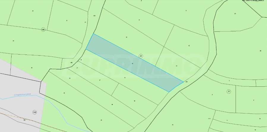 Agricultural land 9th category in the village of Sturgel, Gorna Malina municipality 