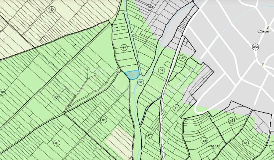 Land - level 5th category for sale in Gorna Malina municipality, village of Sturgel 
