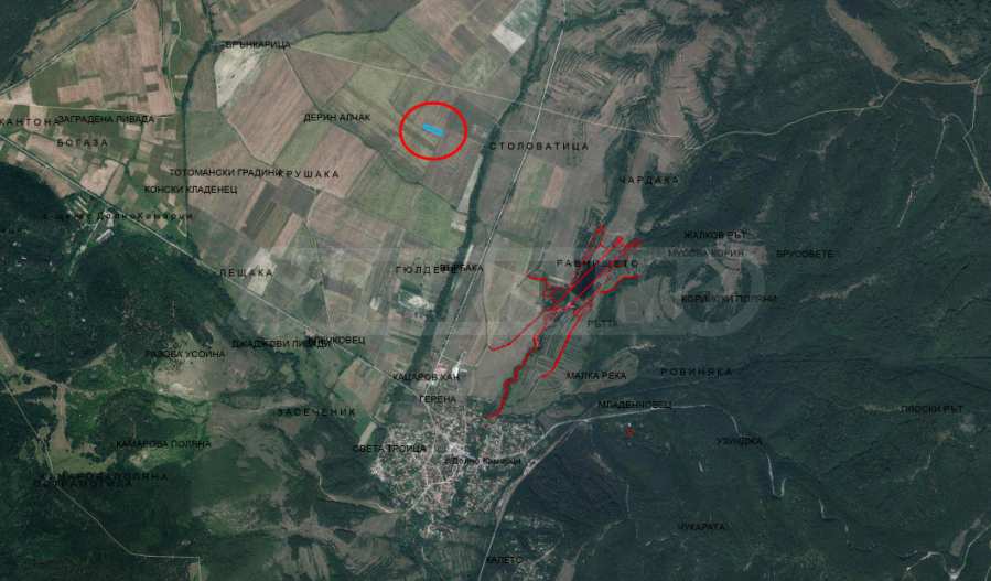 Земеделска земя за продажба в с. Долно Камарци, общ. Горна Малина 