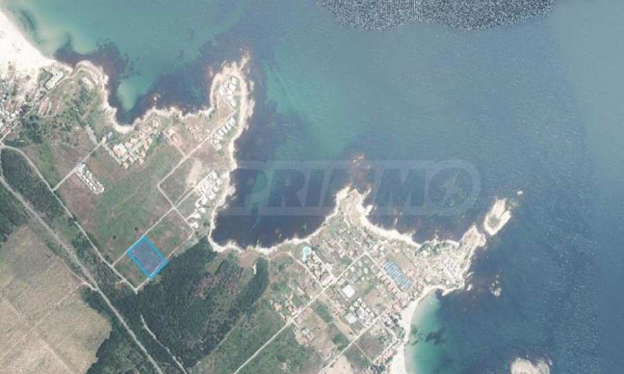 Земельный участок в регуляции в 170 м от моря, недалеко от Царево и Лозенец 