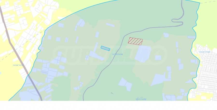 Парцел с панорамна гледка към морето и Слънчев бряг 