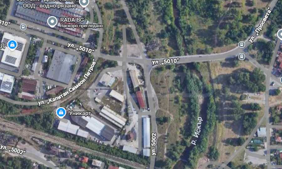 Промишлена база под наем в района на Гара Искър, София 
