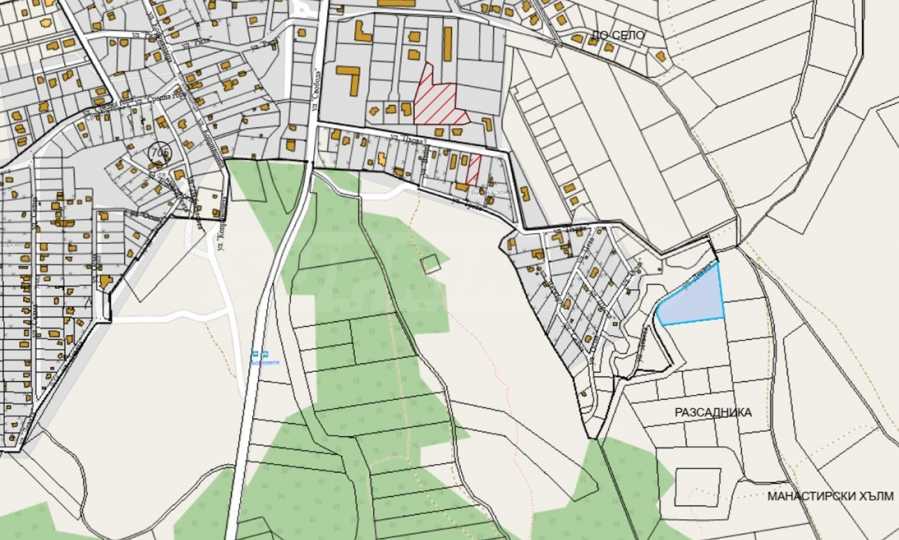 Инвестиционен парцел в м-т Разсадника, кв. Банево, Бургас 