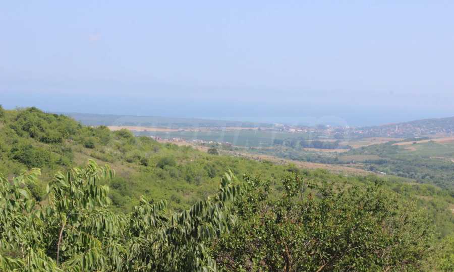 Парцел с панорамна гледка към морето в с. Генерал Кантарджиево, до Албена 