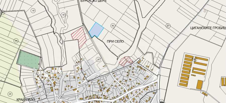 Regulated land property in the village of Cherni Vrah, Burgas 