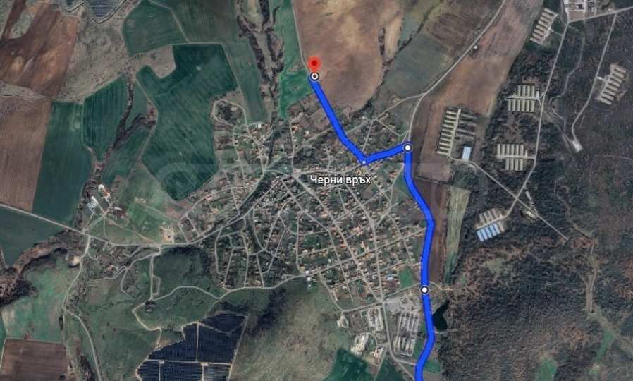 Regulated land property in the village of Cherni Vrah, Burgas 