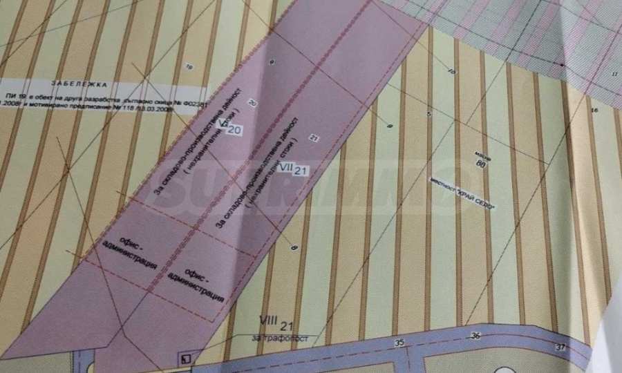 Стратегически индустриален парцел на главния път за Лукойл, Бургас 