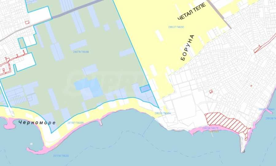 Привлекательный, благоустроенный земельный участок в 160 метрах от моря в Равде. 